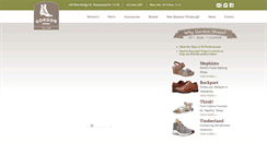 Desktop Screenshot of gordonshoes.com